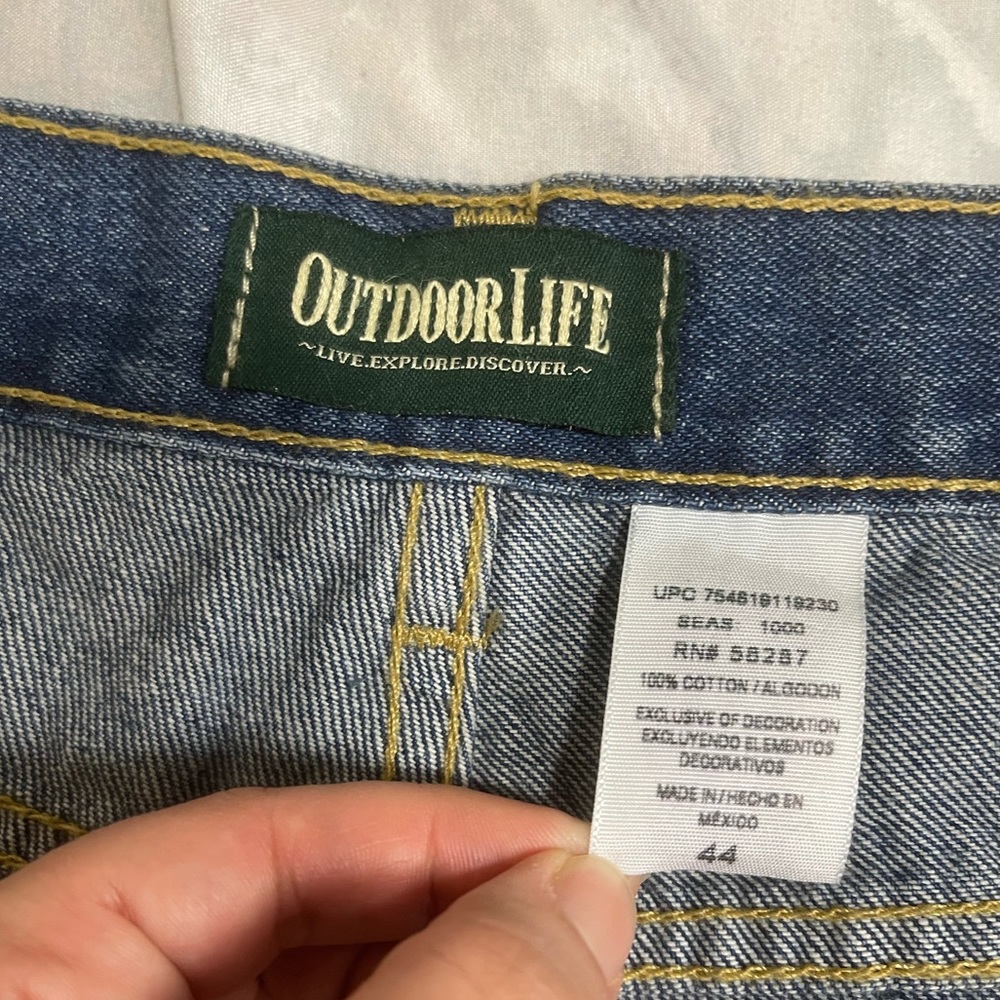 Outdoor life Carpenter Jeans Shorts Mens Size 44 - Picture 6 of 7